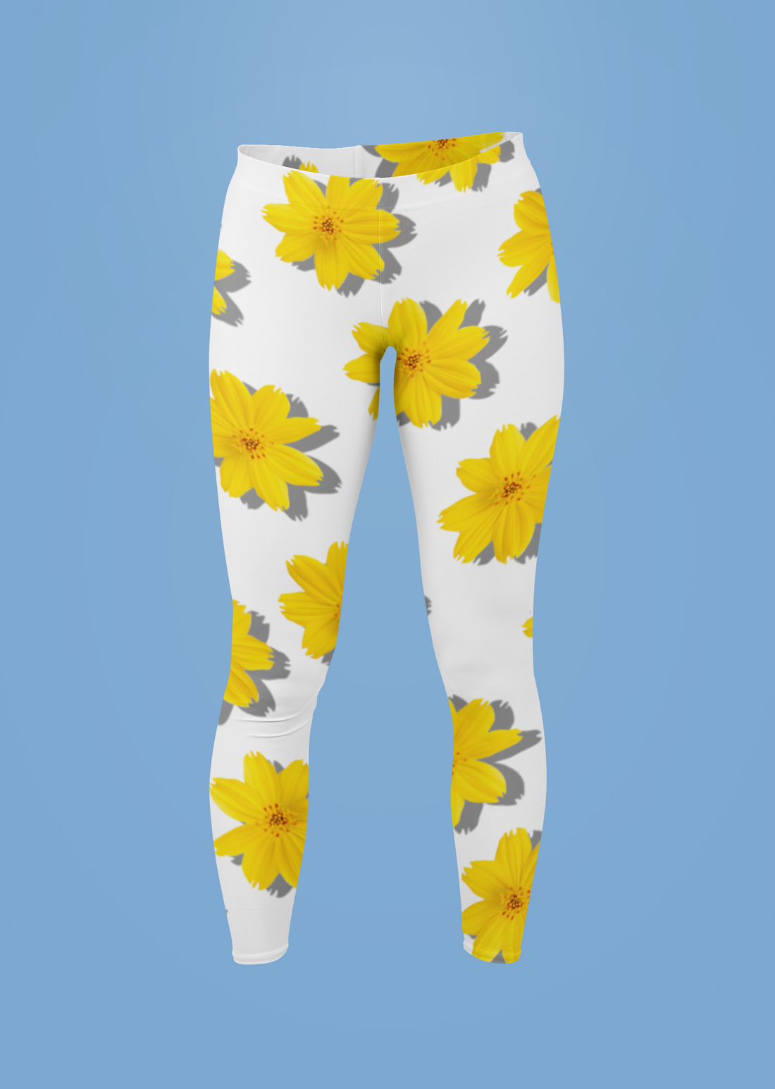 SunflowerCourt  Women Leggings | Side Stitch Closure