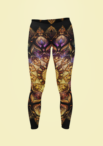 Radiant Mandala Leggings - Bold Bohemian Luxe