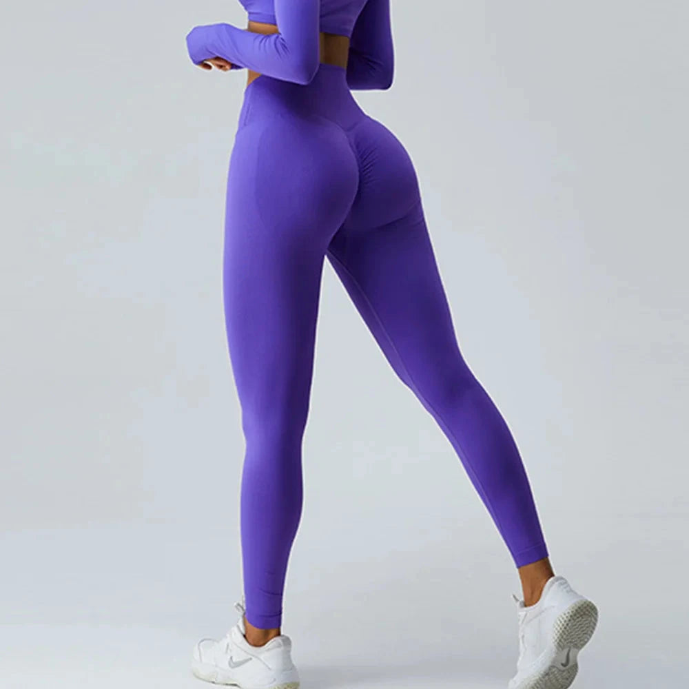 High-Waist Seamless Lift Leggings in Multiple Colors