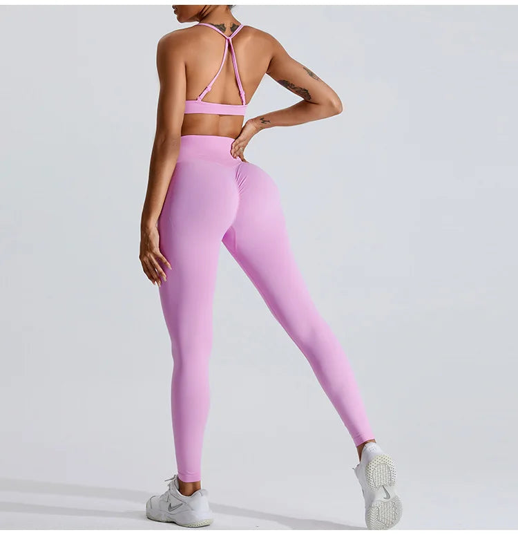 Seamless Fitness Leggings for Women - Stretchy & Stylish