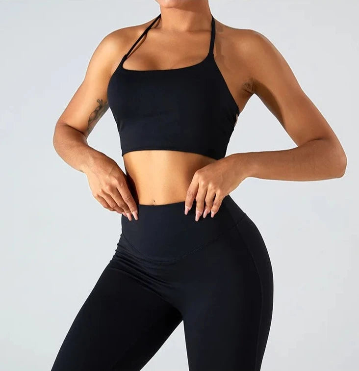 Cross Back Sports Bra for Active Women