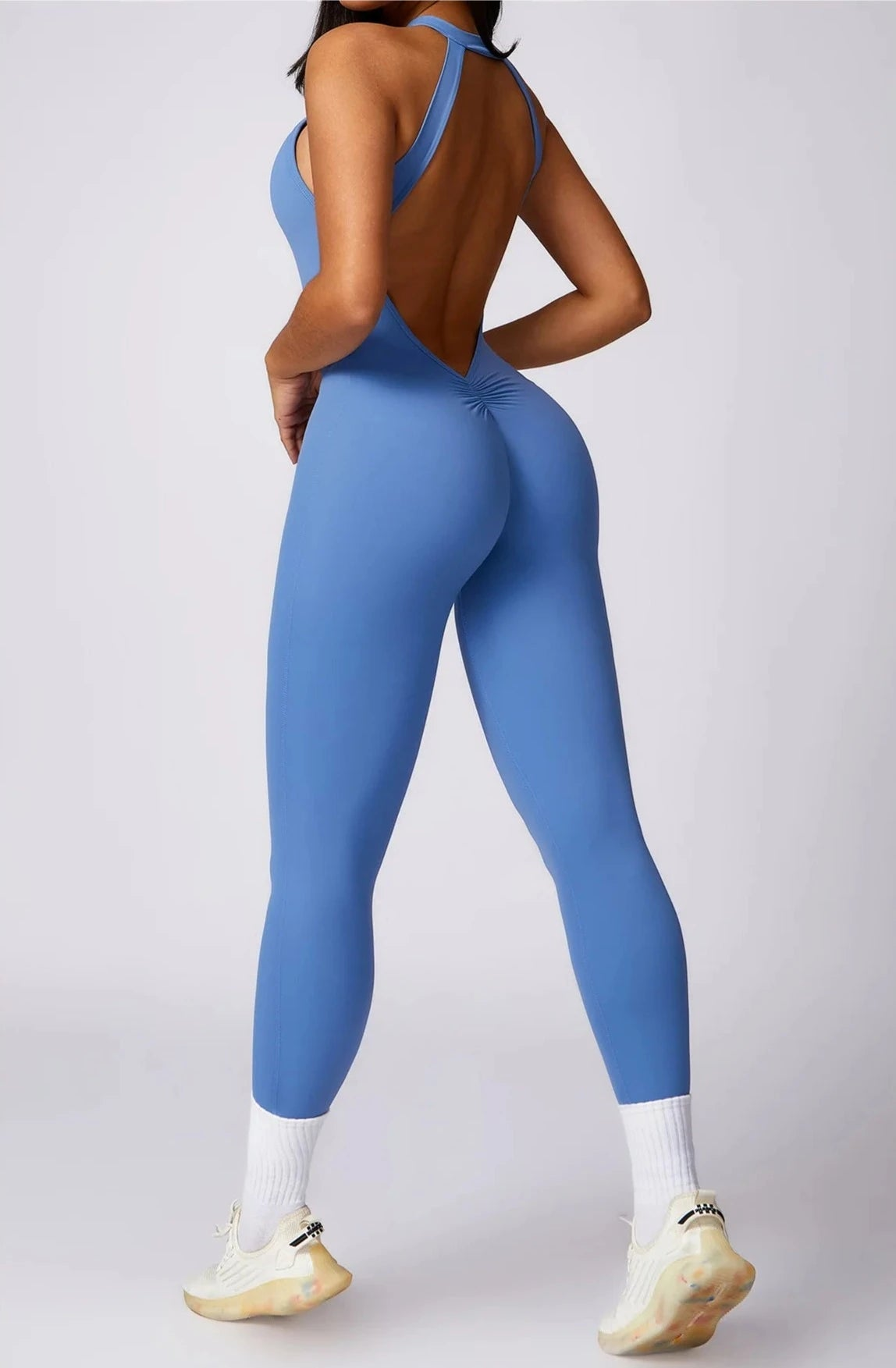 Booty Scrunch Jumpsuit for Women - Comfortable, Perfect for Fitness & Yoga