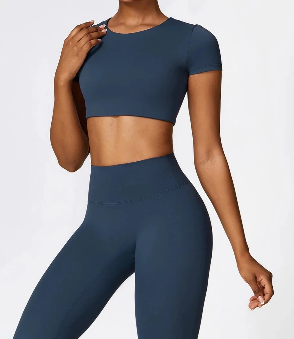 Breathable Surge Short Sleeve Fitness Top