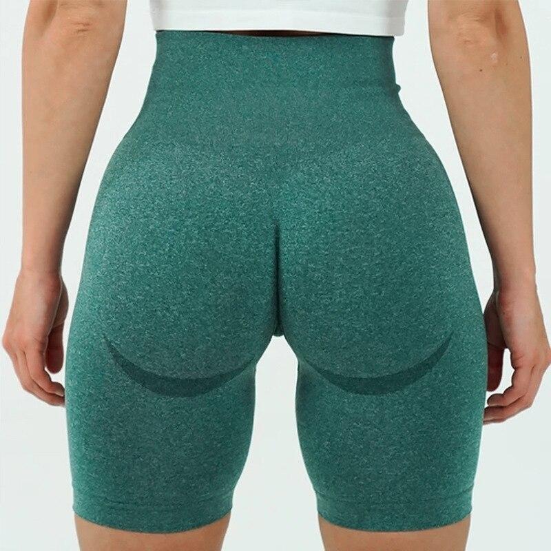 Seamless High Waist Workout Shorts in Multiple Colors