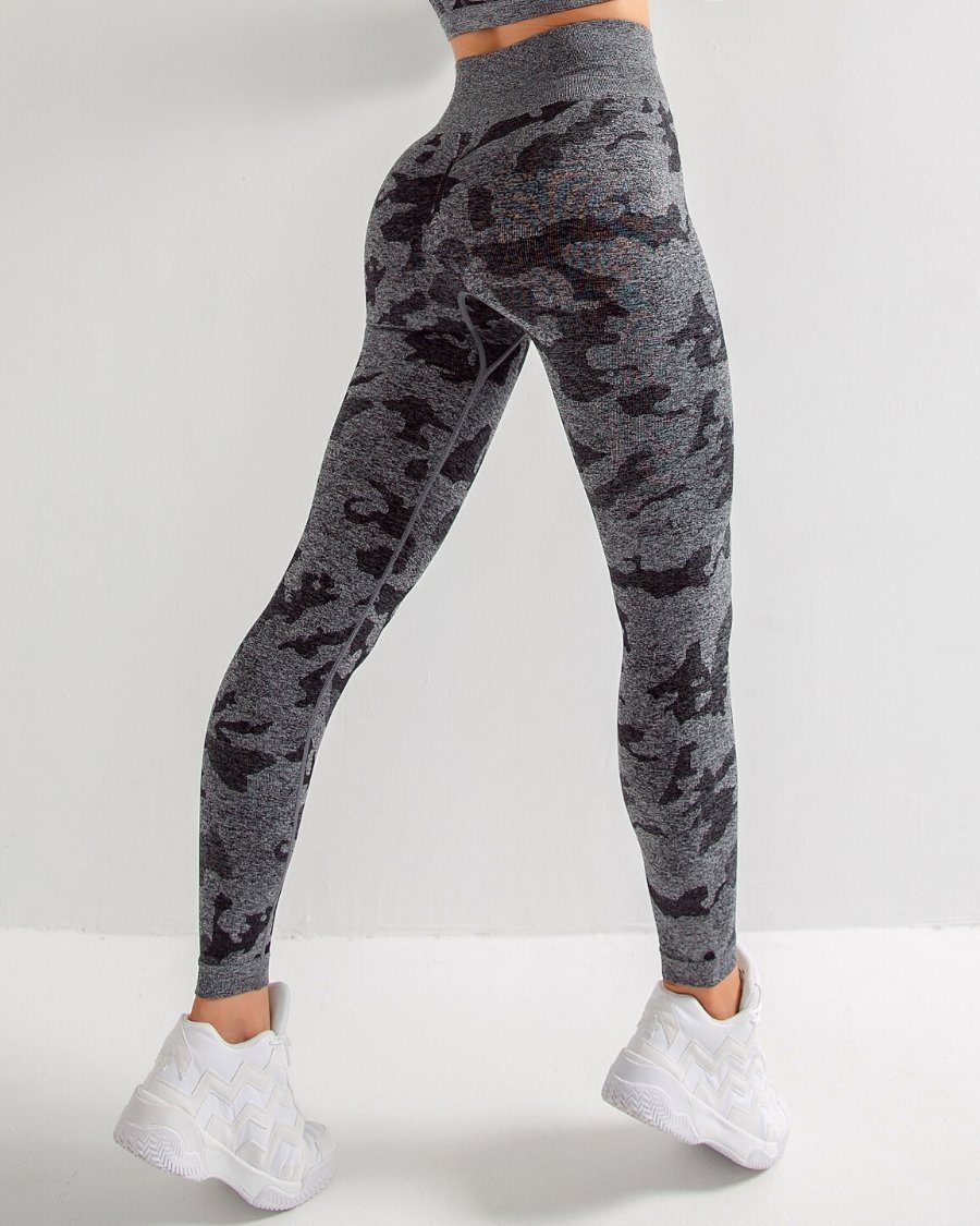 Camo Fitness Leggings for Women, Comfortable Workout Tights
