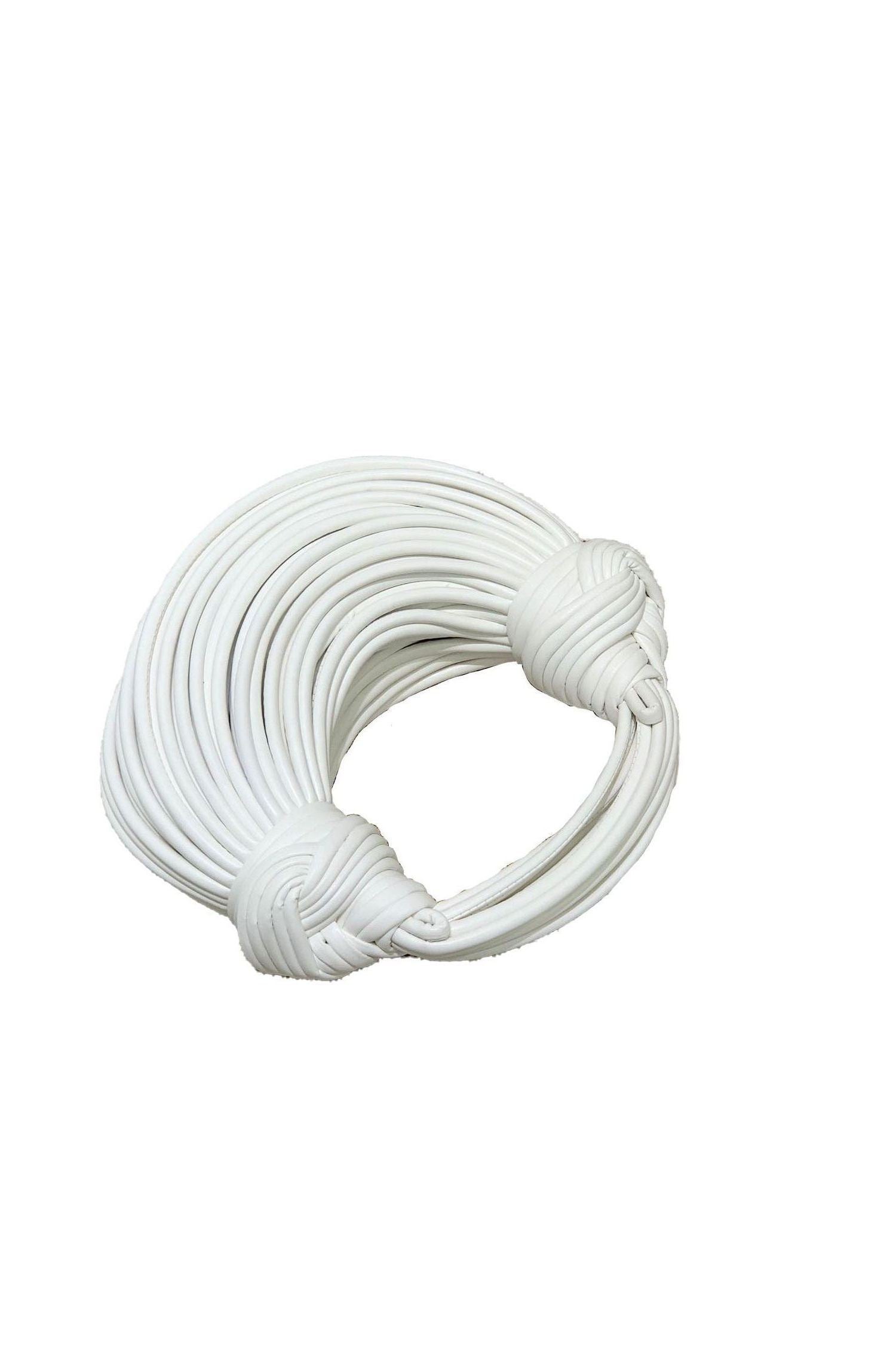 White Knot Detail PU Shoulder Bag - Stylish and Versatile