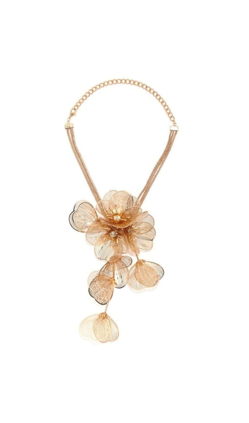 Elegant Floral Choker Necklace - Premium Design