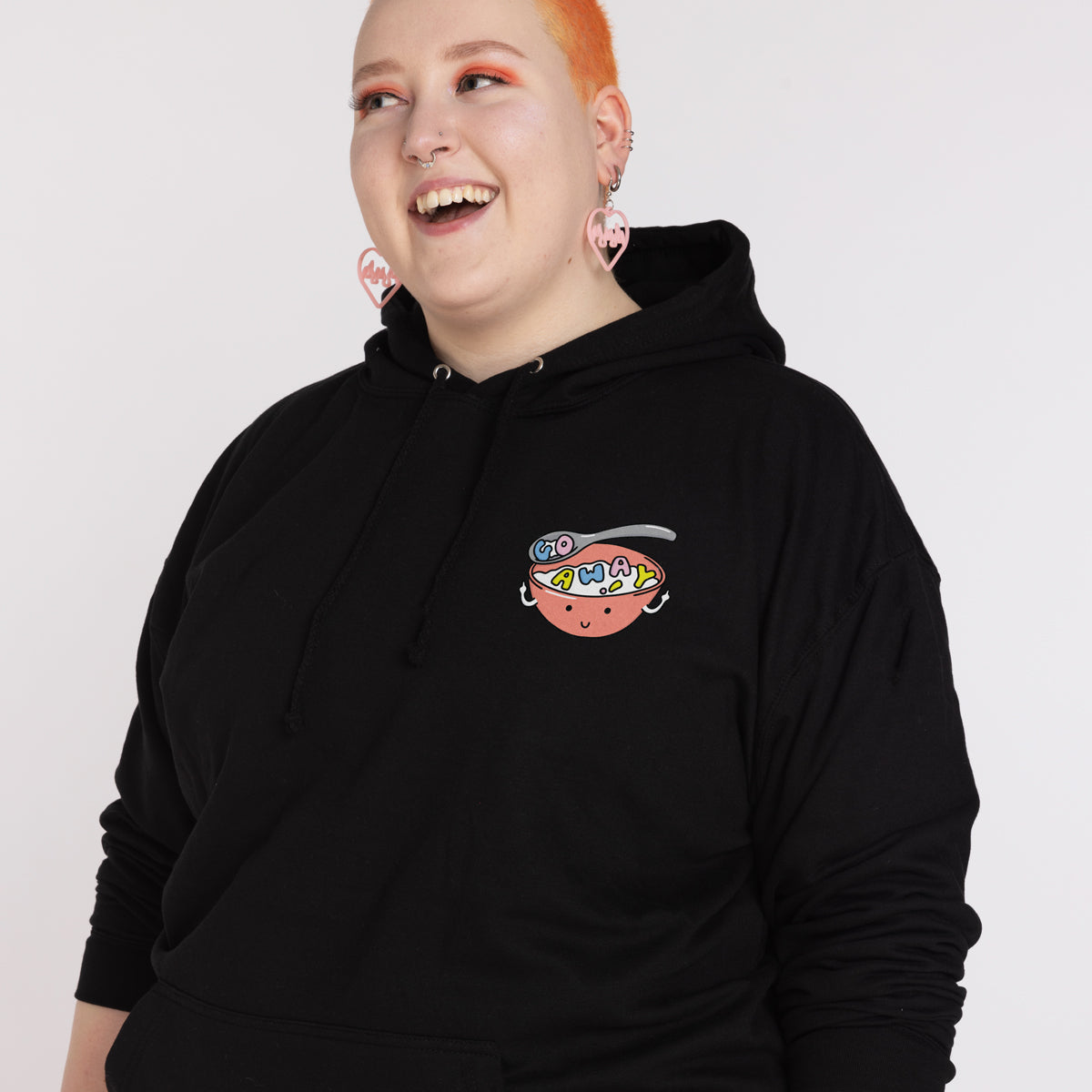 Cozy Printed Unisex Hoodie - Eco-Friendly Cotton Blend