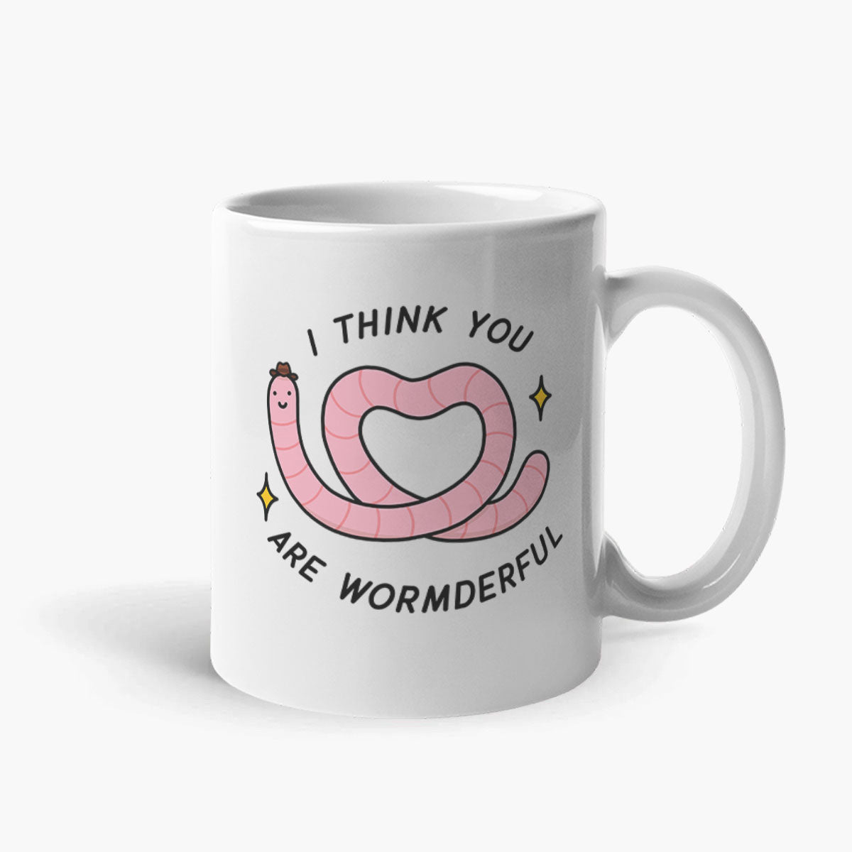 Funny Wormderful Coffee Mug - Sassy Spud Design