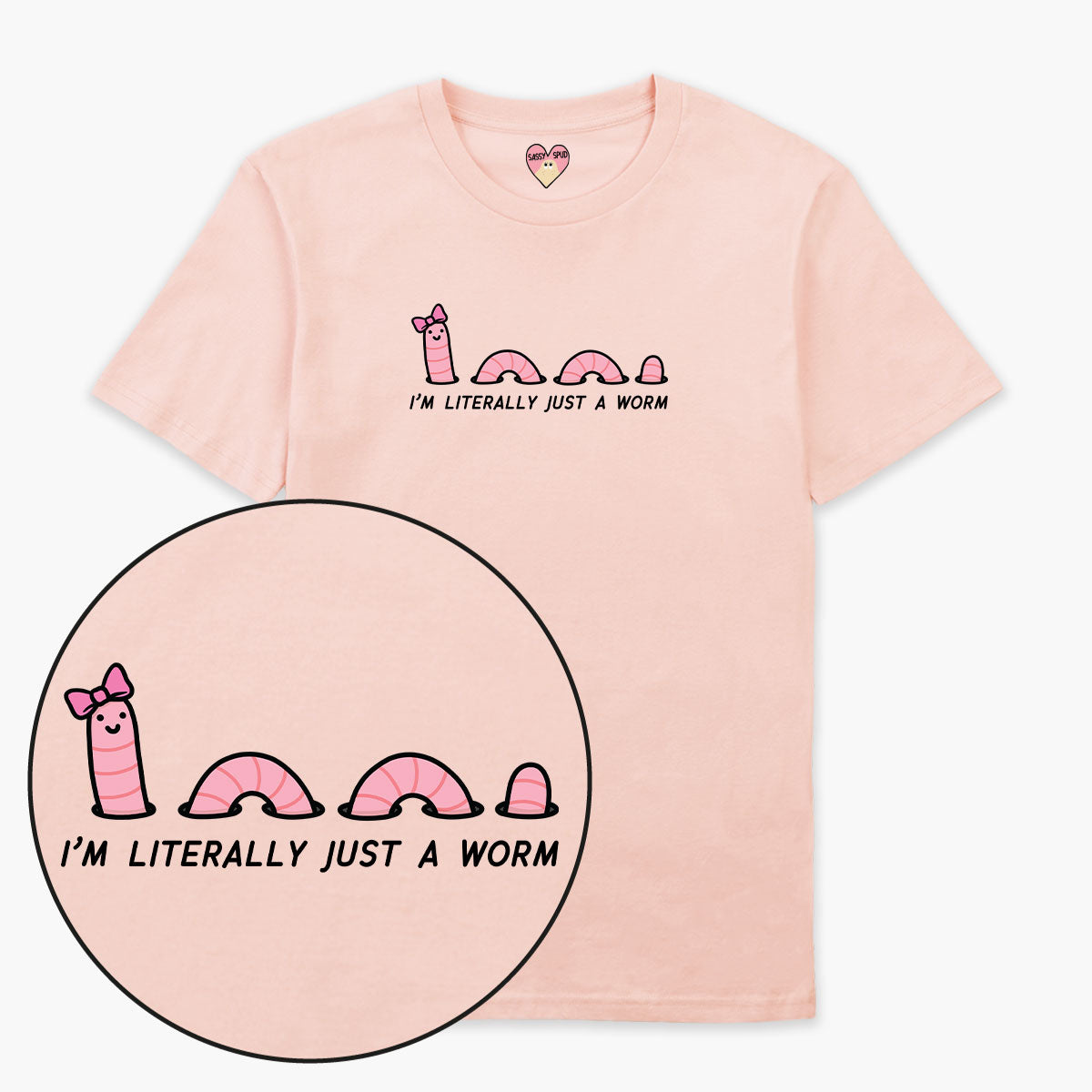 Organic Cotton Sassy Spud Printed T-Shirt