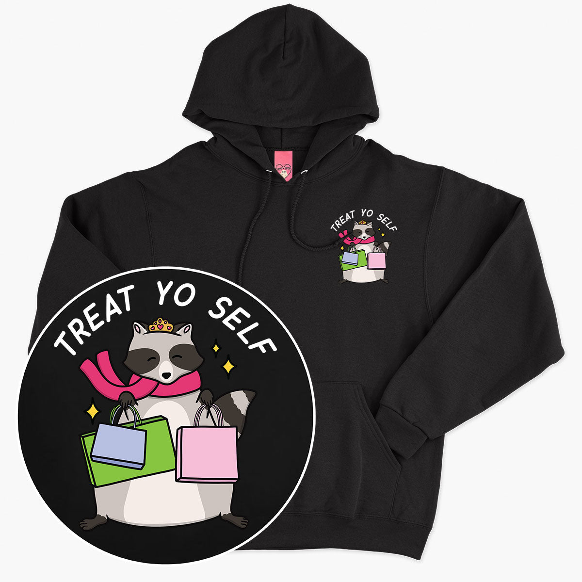 Cozy Black Hoodie - Premium Unisex Printed Cotton