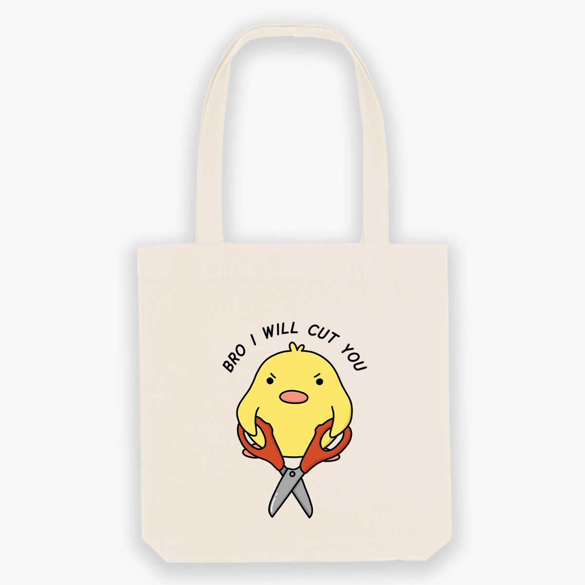 Sassy Organic Cotton Tote Bag - Durable and Ethically Made