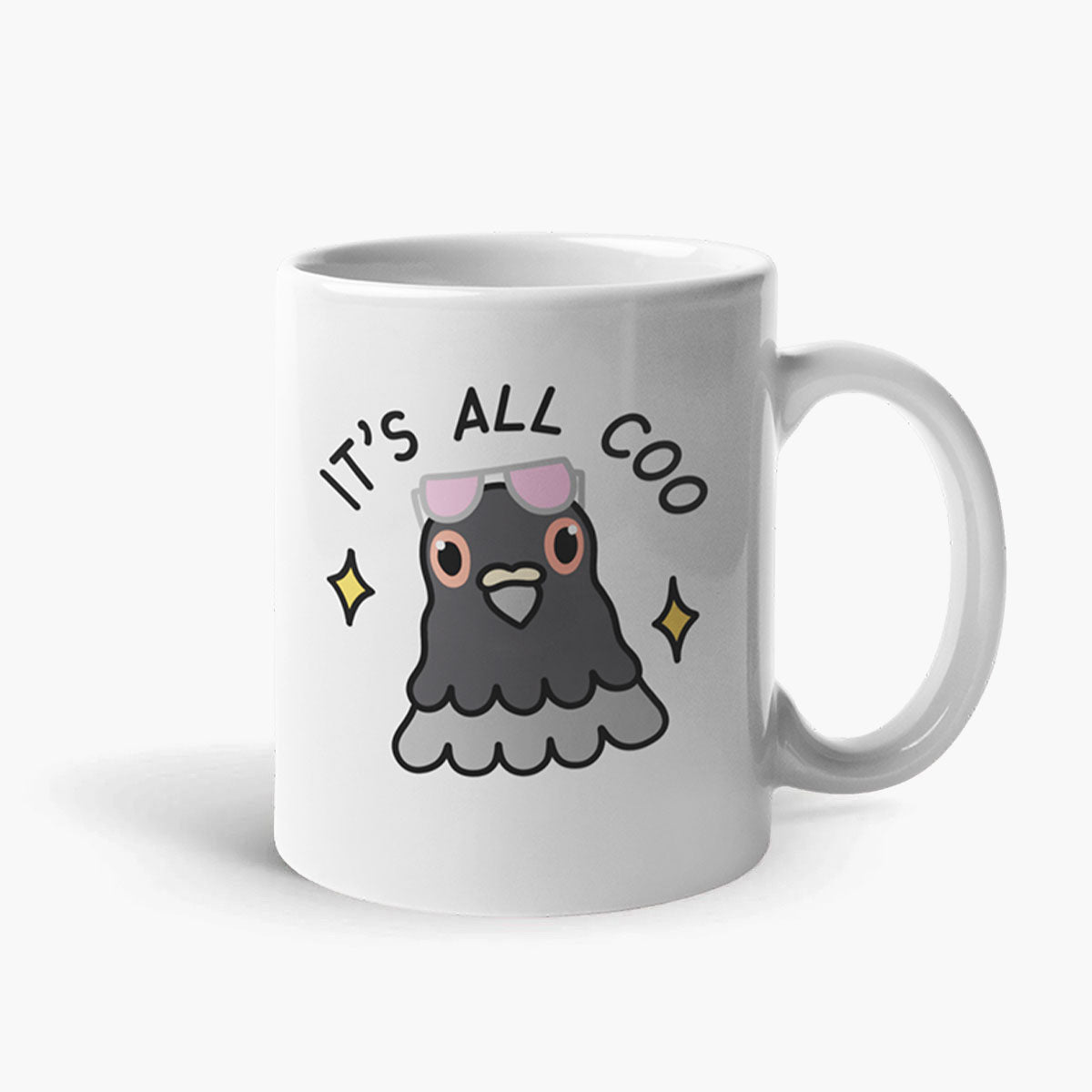 Sassy Spud Funny Coffee Mug - White Ceramic 11oz