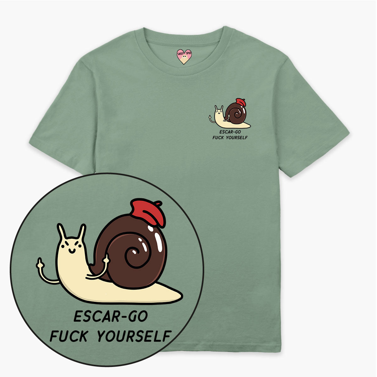 Sassy Spud Organic Cotton Printed Unisex T-Shirt