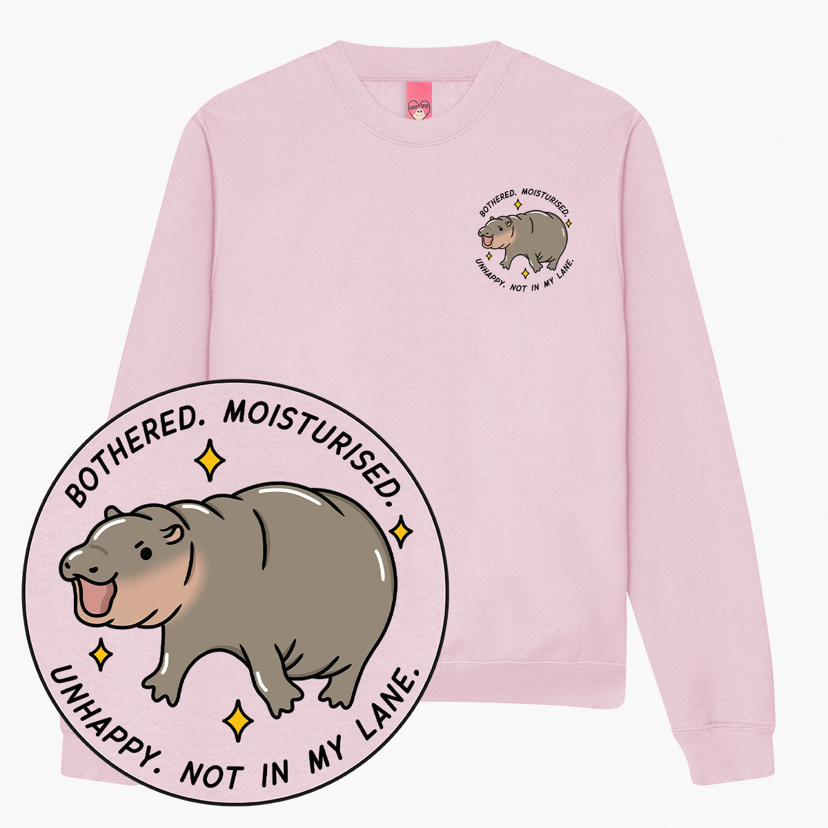Cosy Printed Sweatshirt - Ethically Made Unisex Fashion