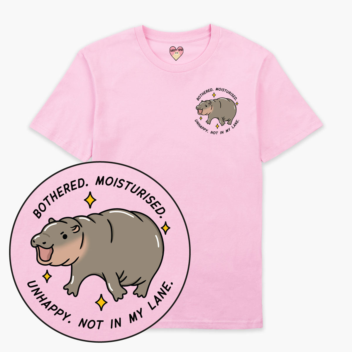 Organic Cotton Sassy Spud Printed Unisex T-Shirt