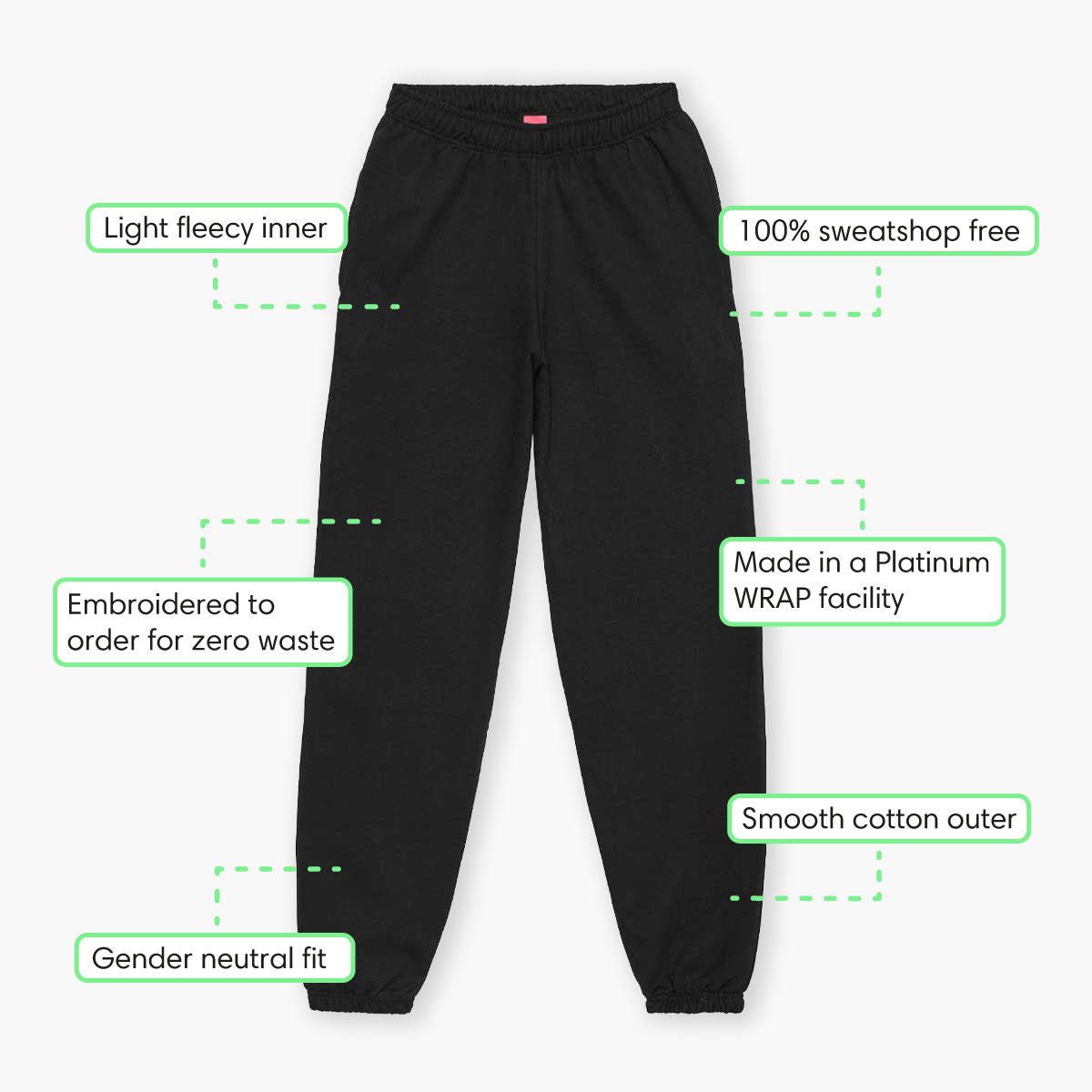 Coo Embroidered Joggers | Premium Unisex Lounge Pants