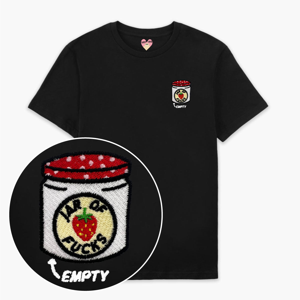 Embroidered Organic Cotton T-Shirt - Unisex Fit