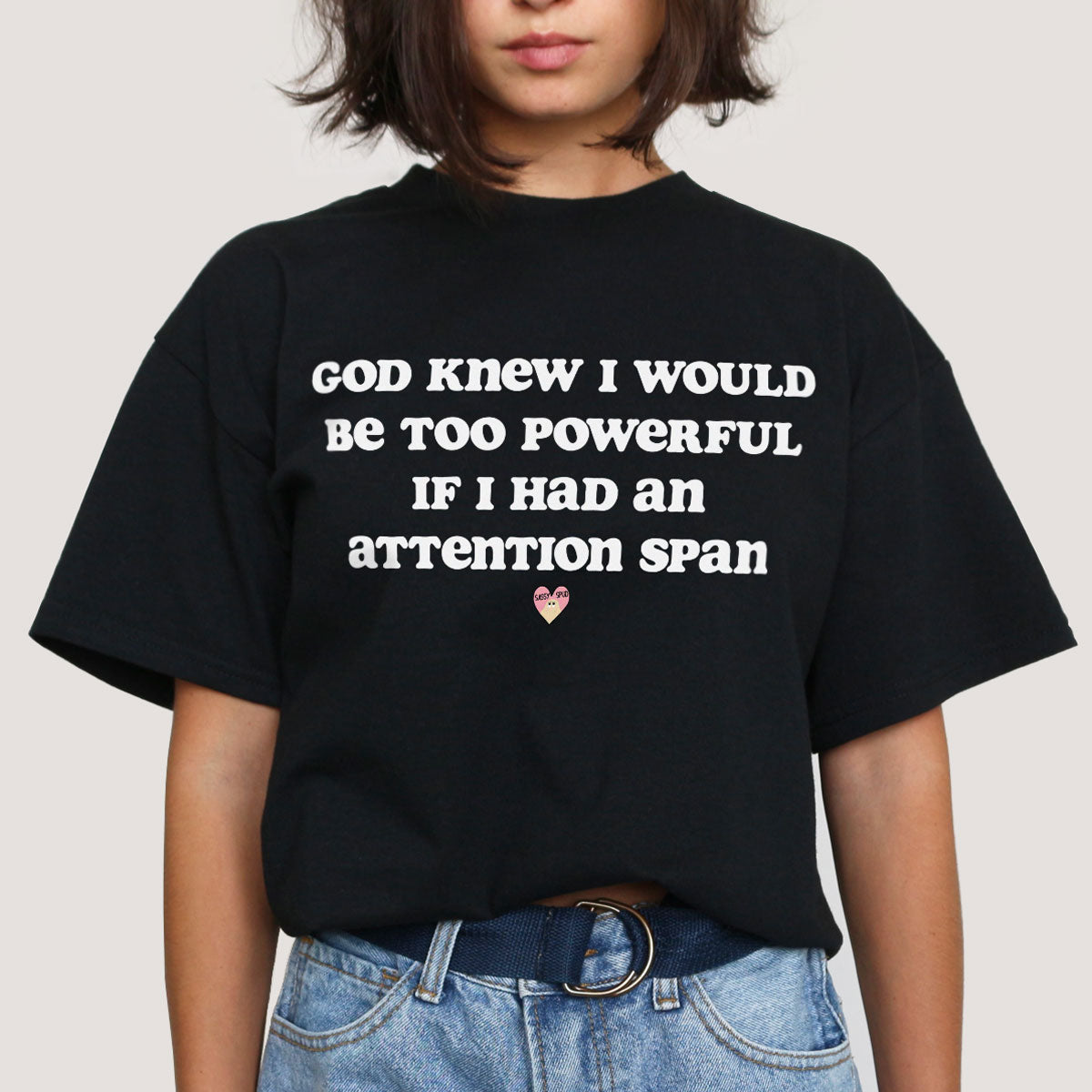 Organic Cotton Unisex T-Shirt - Eco-Friendly Sassy Design