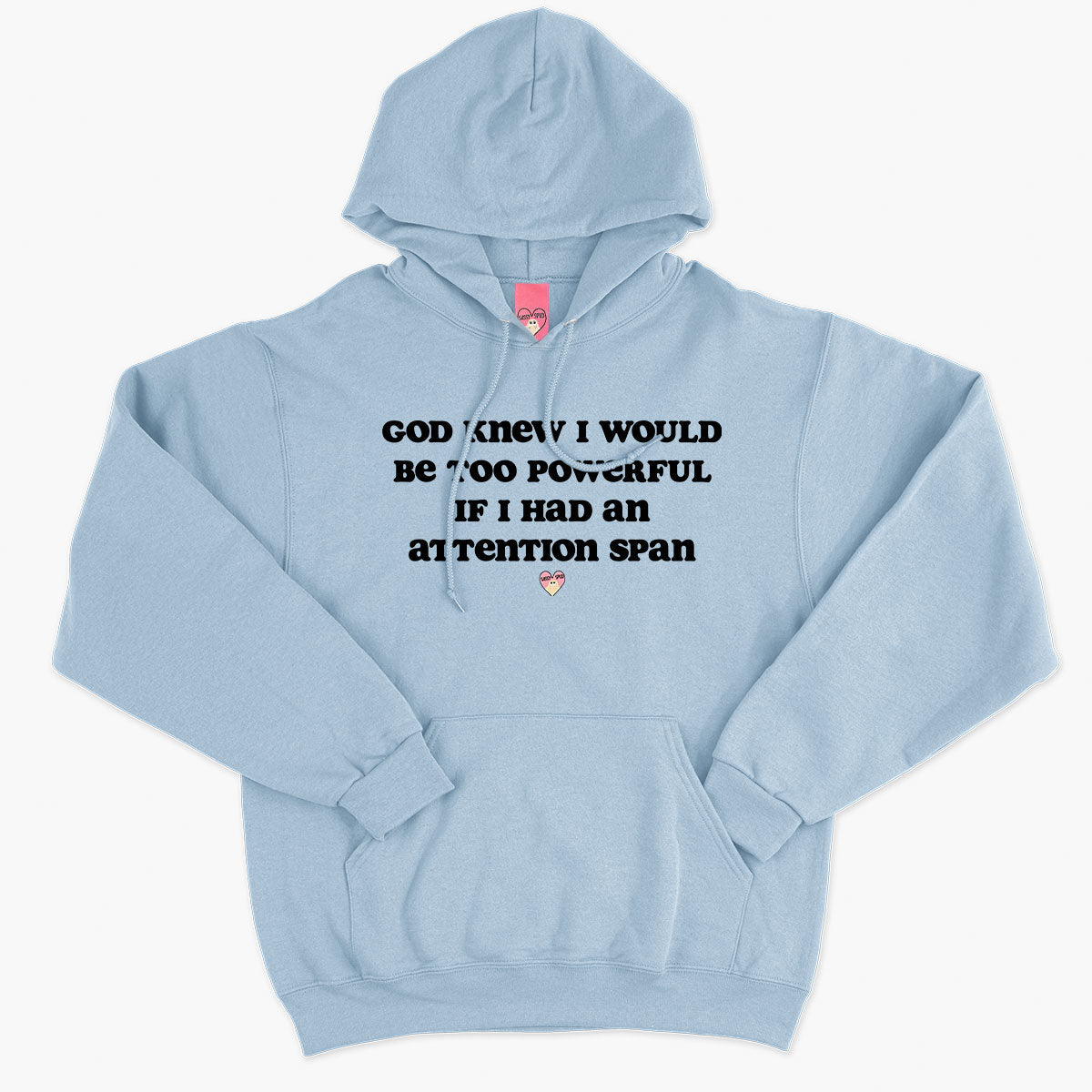 Cozy Insignia Print Hoodie - Unisex Cotton Sweatshirt