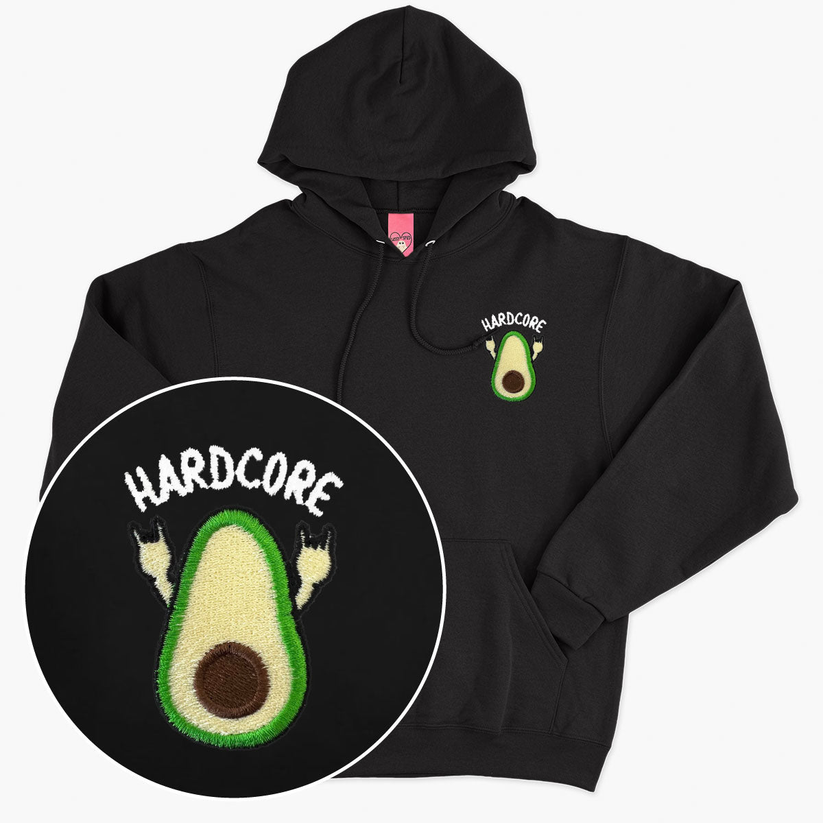 Embroidered Unisex Hoodie with Cute Detailing