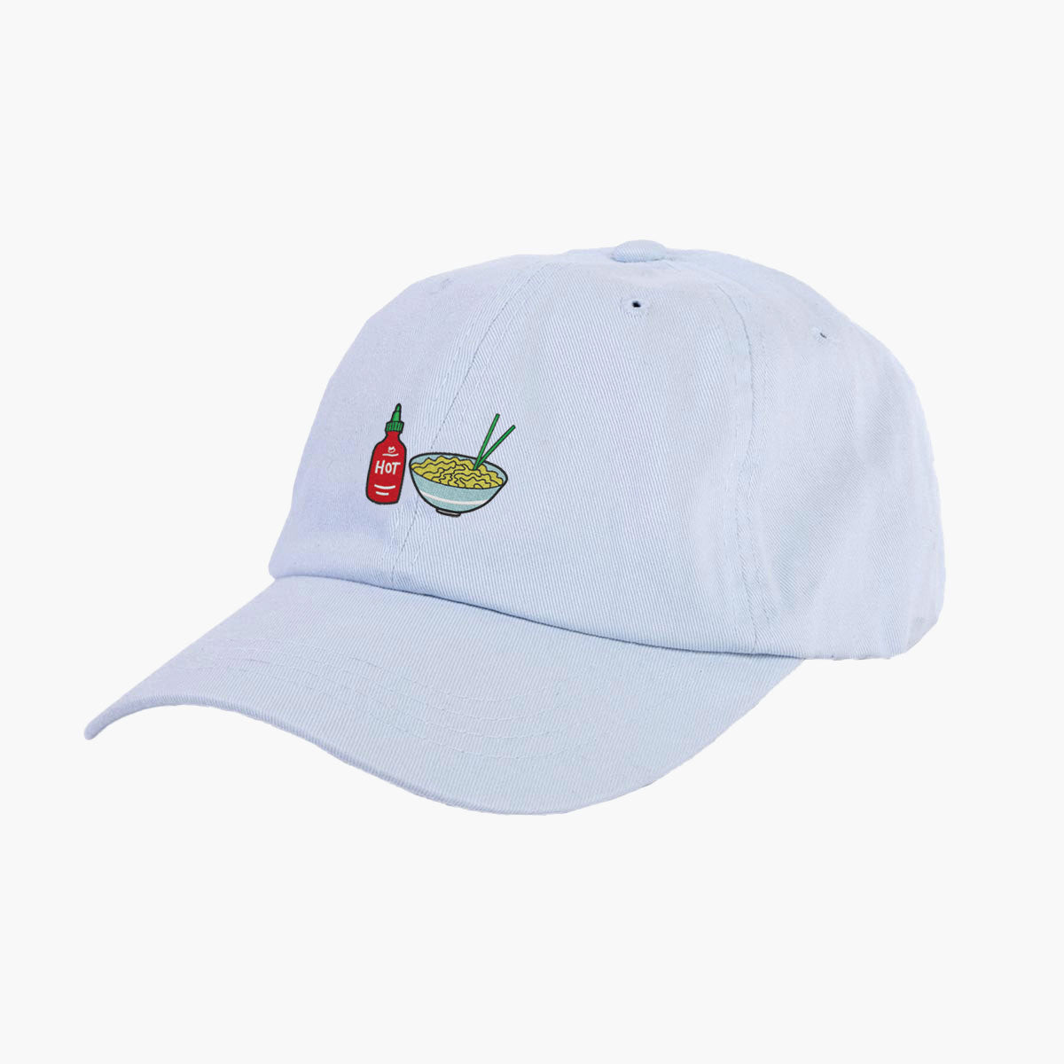 Embroidered Cotton Mom Cap - Adjustable Size