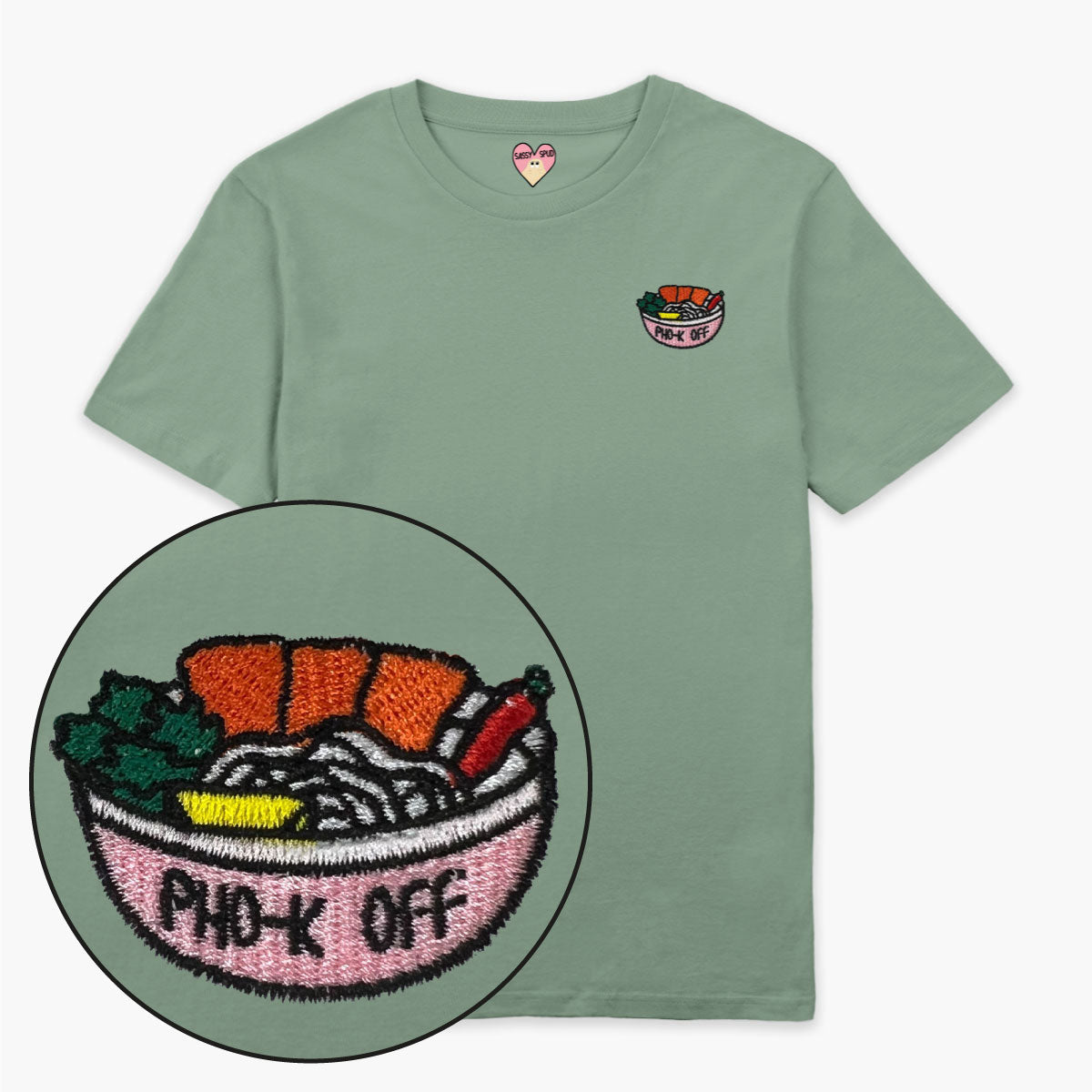 Embroidered Organic Cotton T-Shirt - Unisex Fit