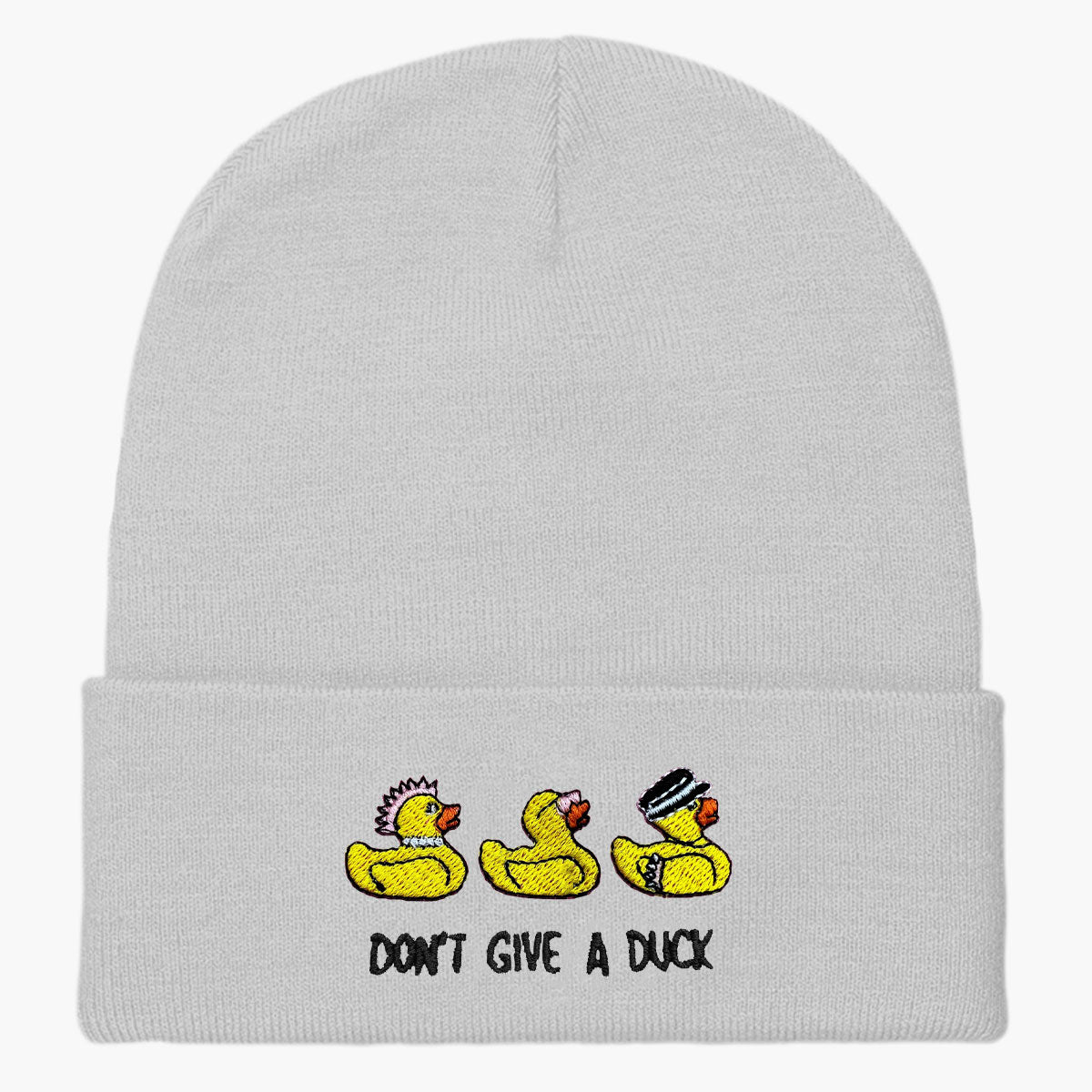Embroidered Beanie Hat - Premium Quality Winter Headwear