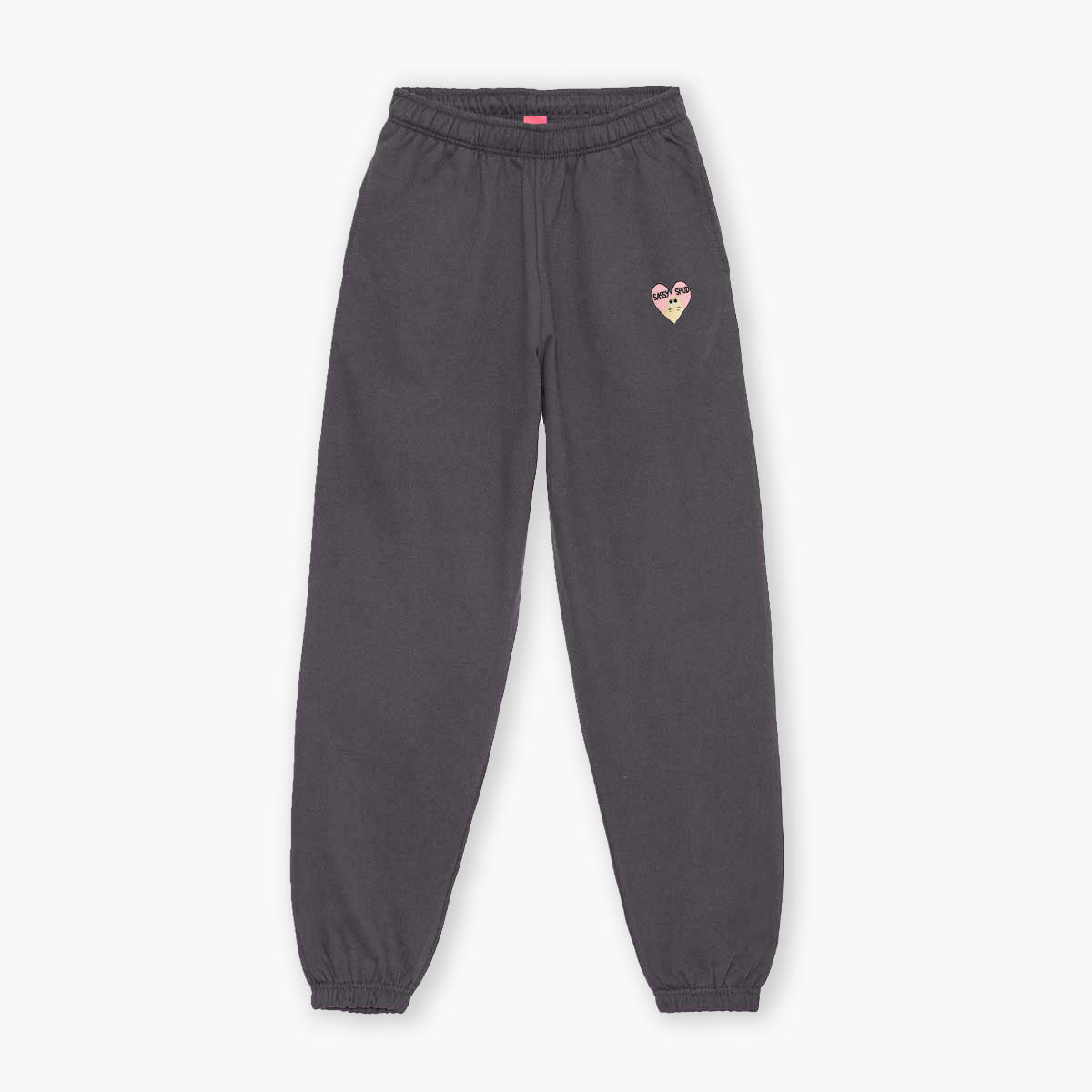 Sassy Embroidered Unisex Joggers White/Gray/Black/Charcoal/Navy