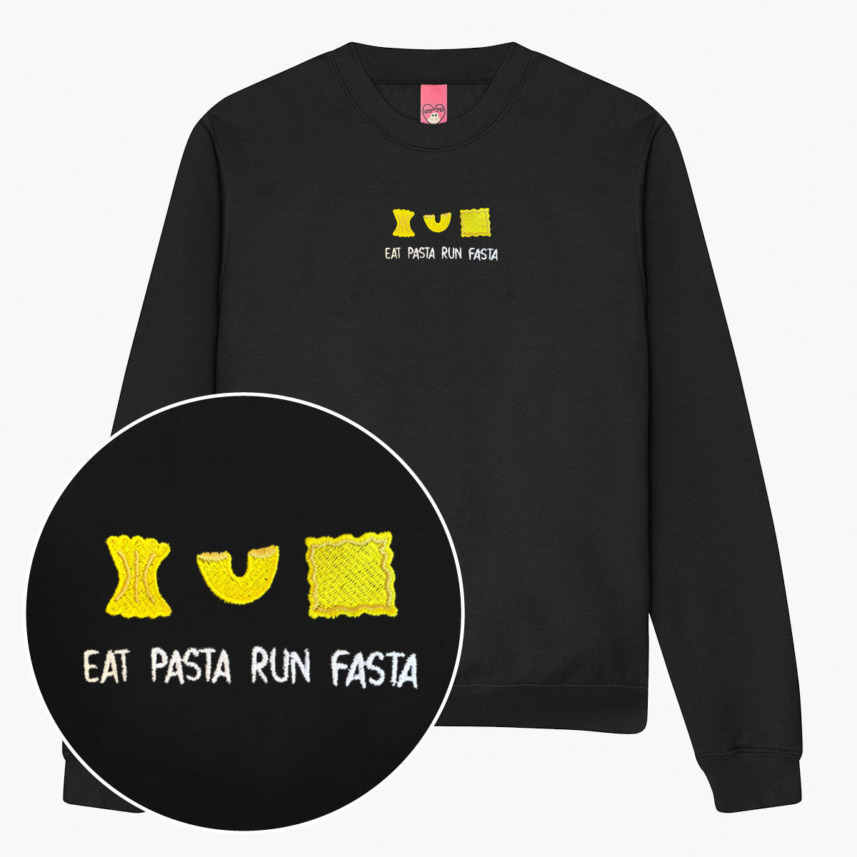 Embroidered Unisex Sweatshirt - Eco-Friendly Cosy Cotton
