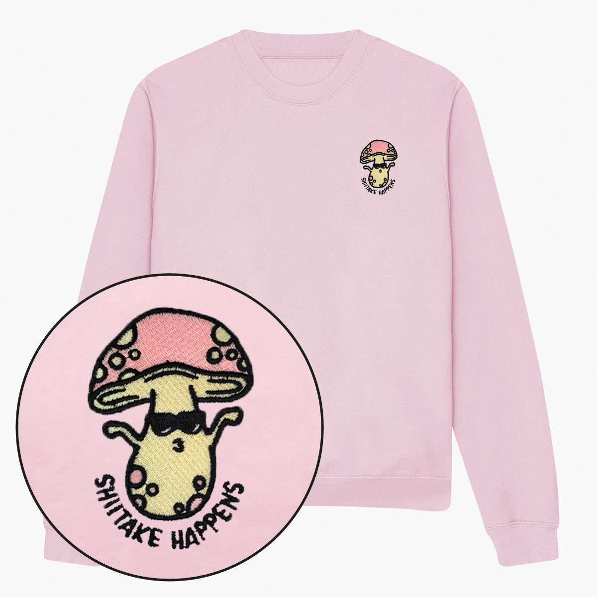 Embroidered Sweatshirt with Cute Detailing | Ethically Made