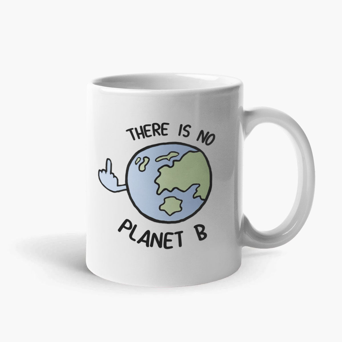 Eco-Friendly Sassy Spud 11oz White Ceramic Coffee Mug