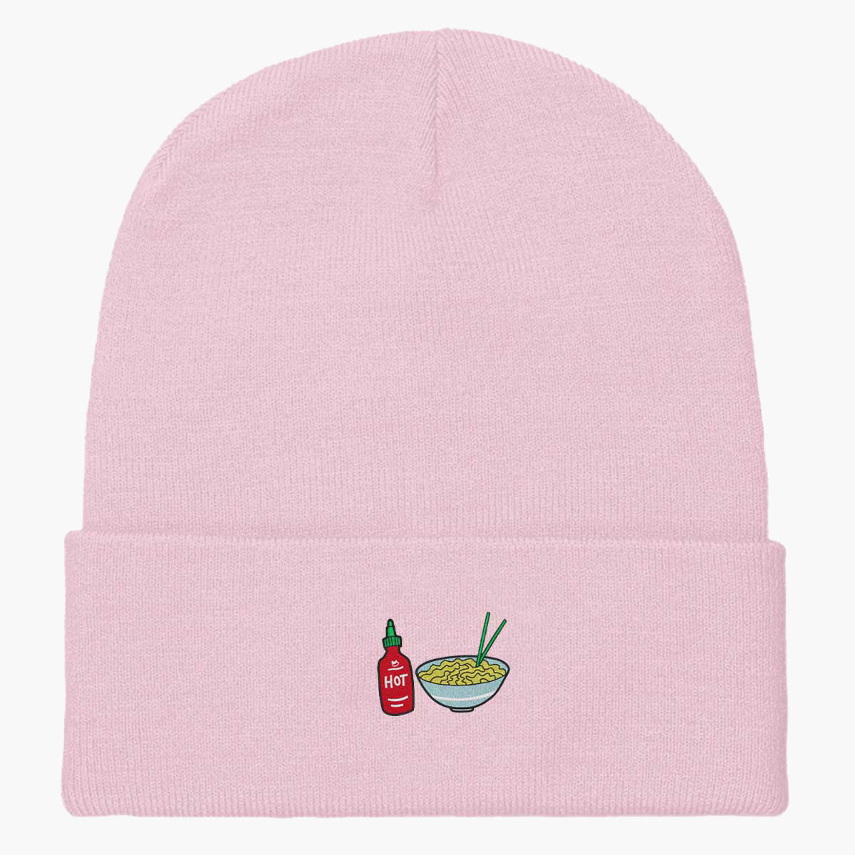 Embroidered Beanie - Premium Embroidery Detail, Stylish Winter Hat