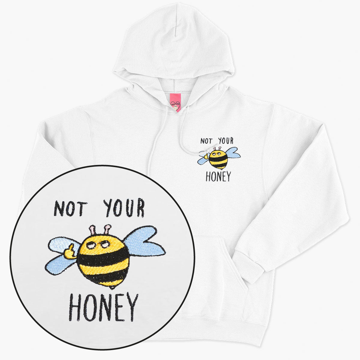 Embroidered Unisex Hoodie in Premium Quality Cotton
