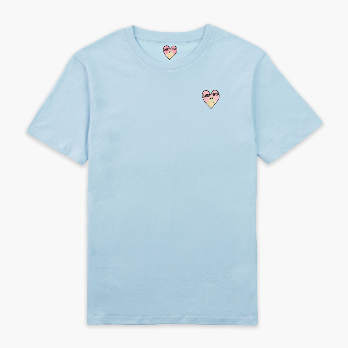 Embroidered Organic Cotton Unisex T-Shirt - Sustainable Fashion