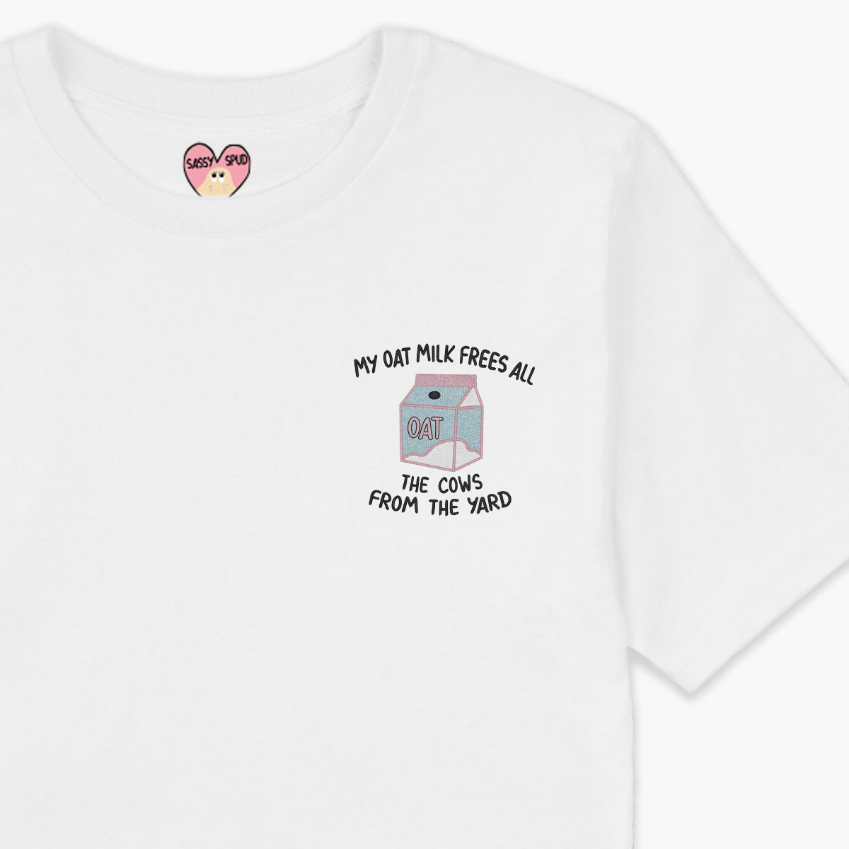 Organic Cotton Embroidered T-Shirt - Unisex Fit