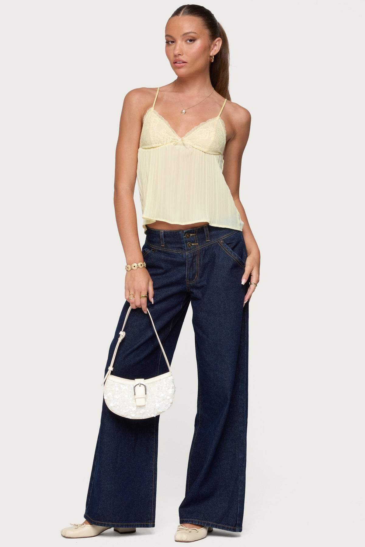 Blue Low Rise Denim Jeans for Women