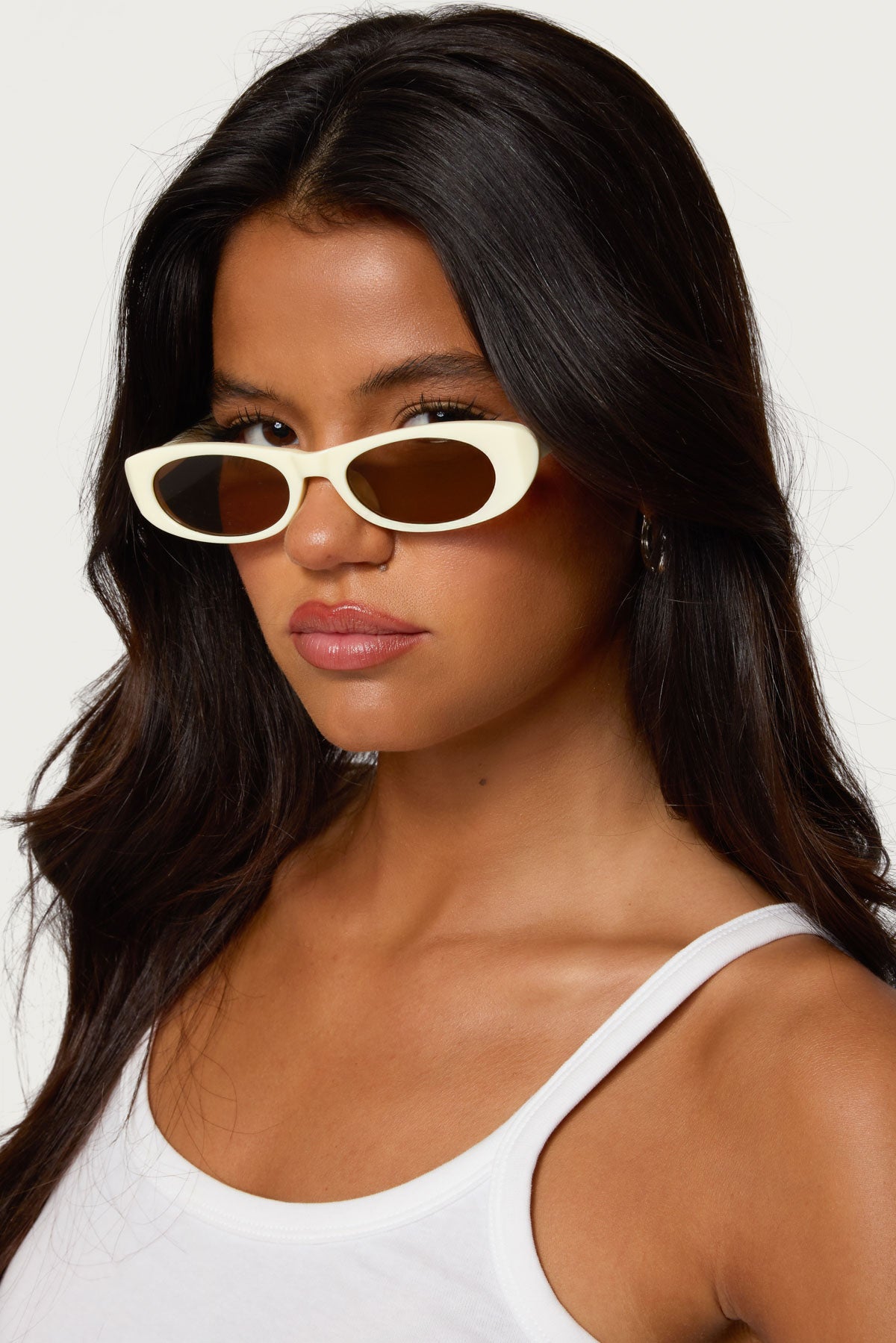 Stylish Yellow Oval Sunglasses UV Protection for Men and Women
