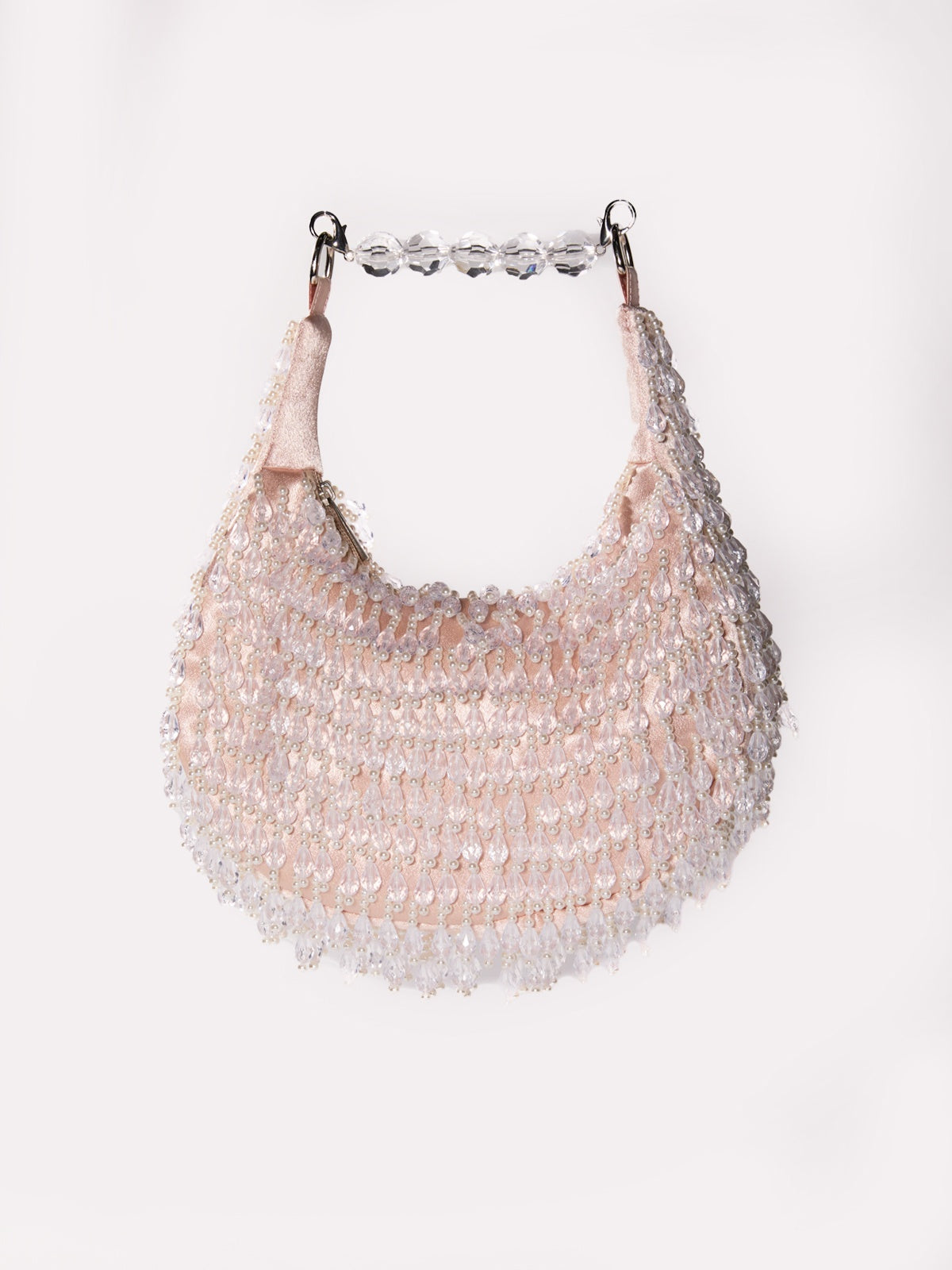 Elegant Pearl Beaded Bag - Sophisticated and Stylish