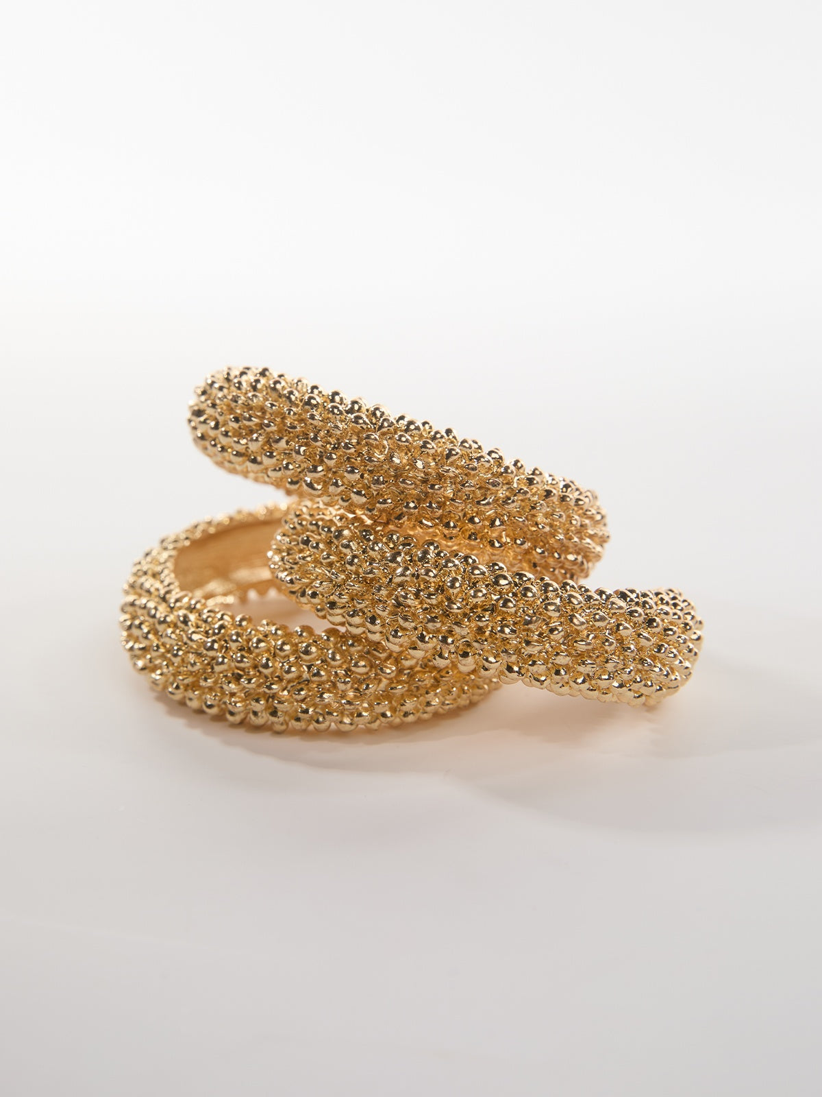 Gold-Toned Cuff Bracelet for Women - Elegant Fashion Accessory