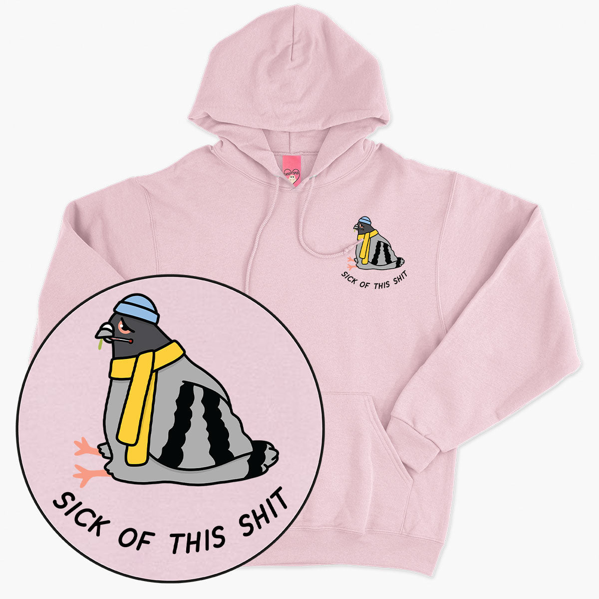 Cotton Fleecy Unisex Hoodie | Ethically Made & PETA Approved