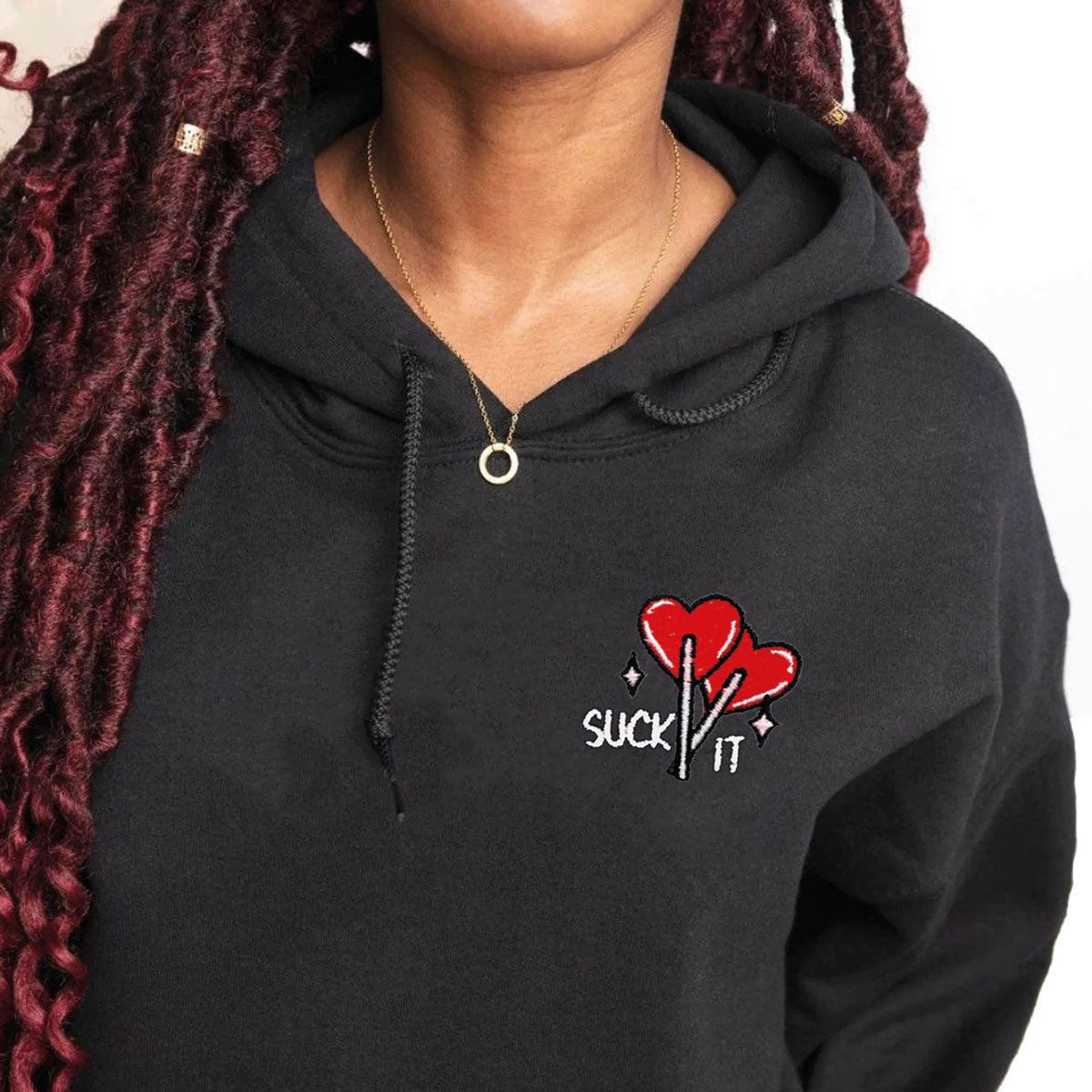 Embroidered Unisex Hoodie with Eco-Friendly Packaging