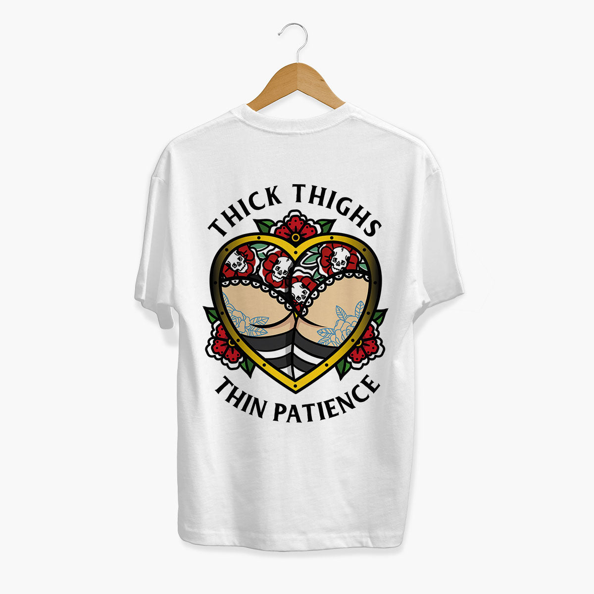 White Tattoo Apparel & Accessories Bundle - Thick Thighs Collection
