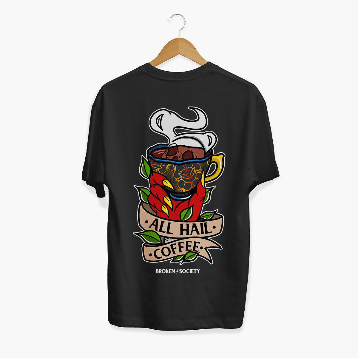Organic Cotton Tattoo-Inspired T-Shirt for Unisex Wear