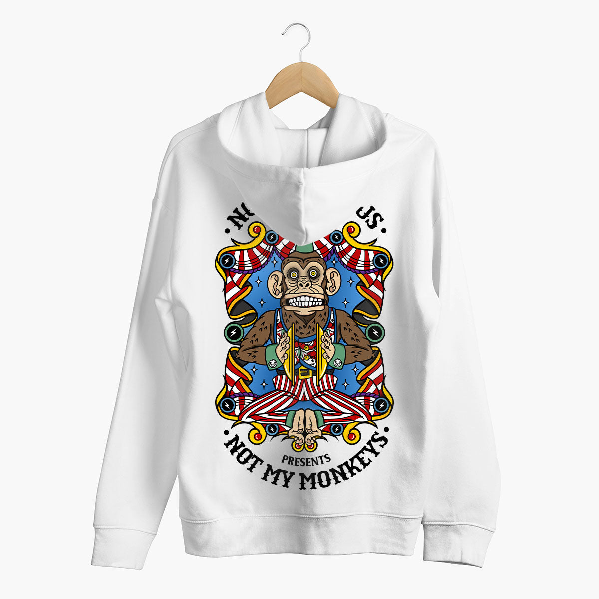 Tattoo-Inspired Artistic Hoodie - Premium Quality Unisex Sweatshirt