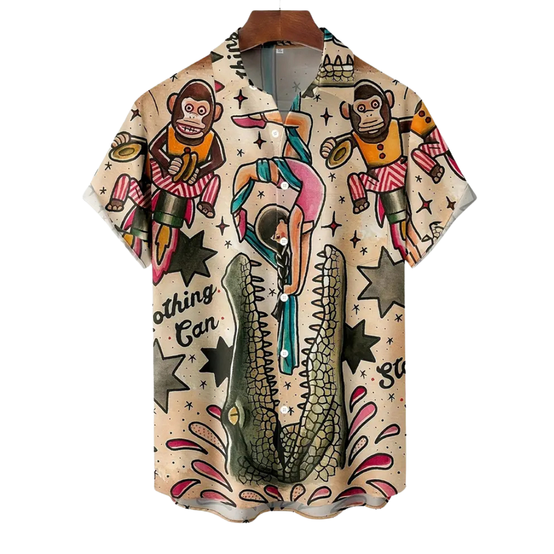 Circus Monkeys Dream Shirt - Vibrant & Unique Design