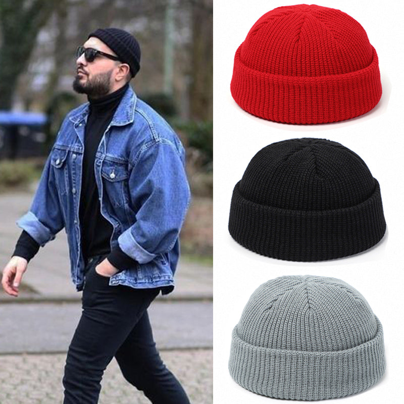 Stylish Cotton Beanie Hat for Men