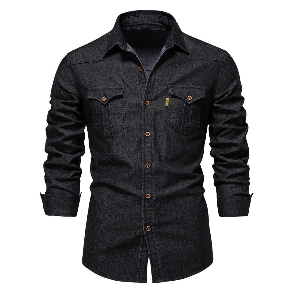 Premium Cotton Denim Shirt