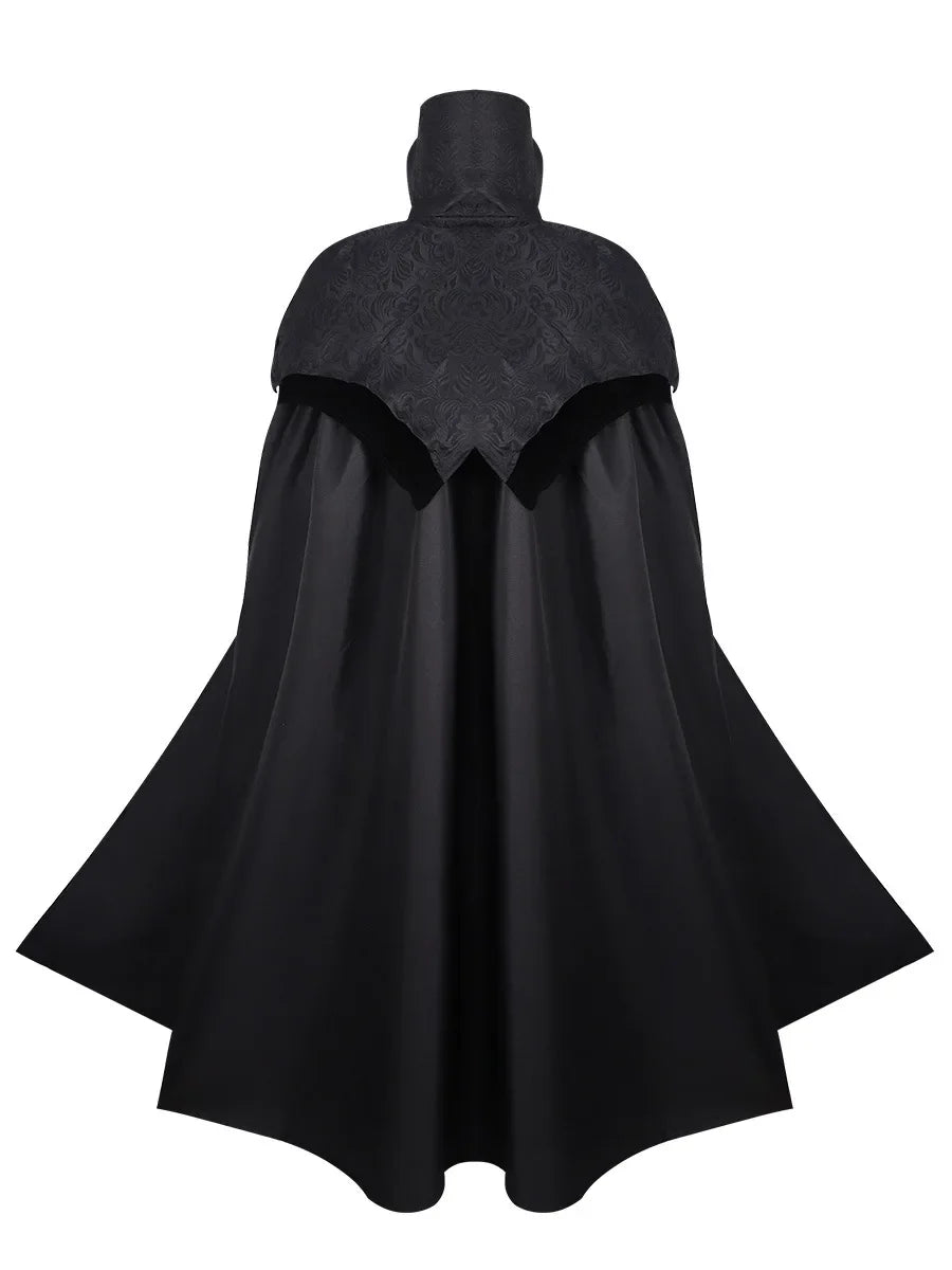 Premium Cotton & Polyester Mens Gothic Cloak