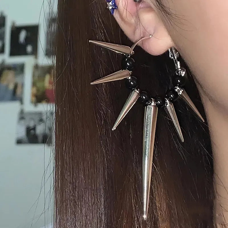 Chic Iron Alloy Gothic Punk Earrings